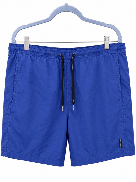 Calvin Klein Other - Calvin Klein Royal Blue Swim Trunks with Black Drawstring